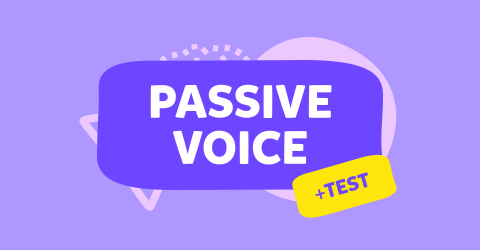 صيغة المبني للمجهول Passive voice