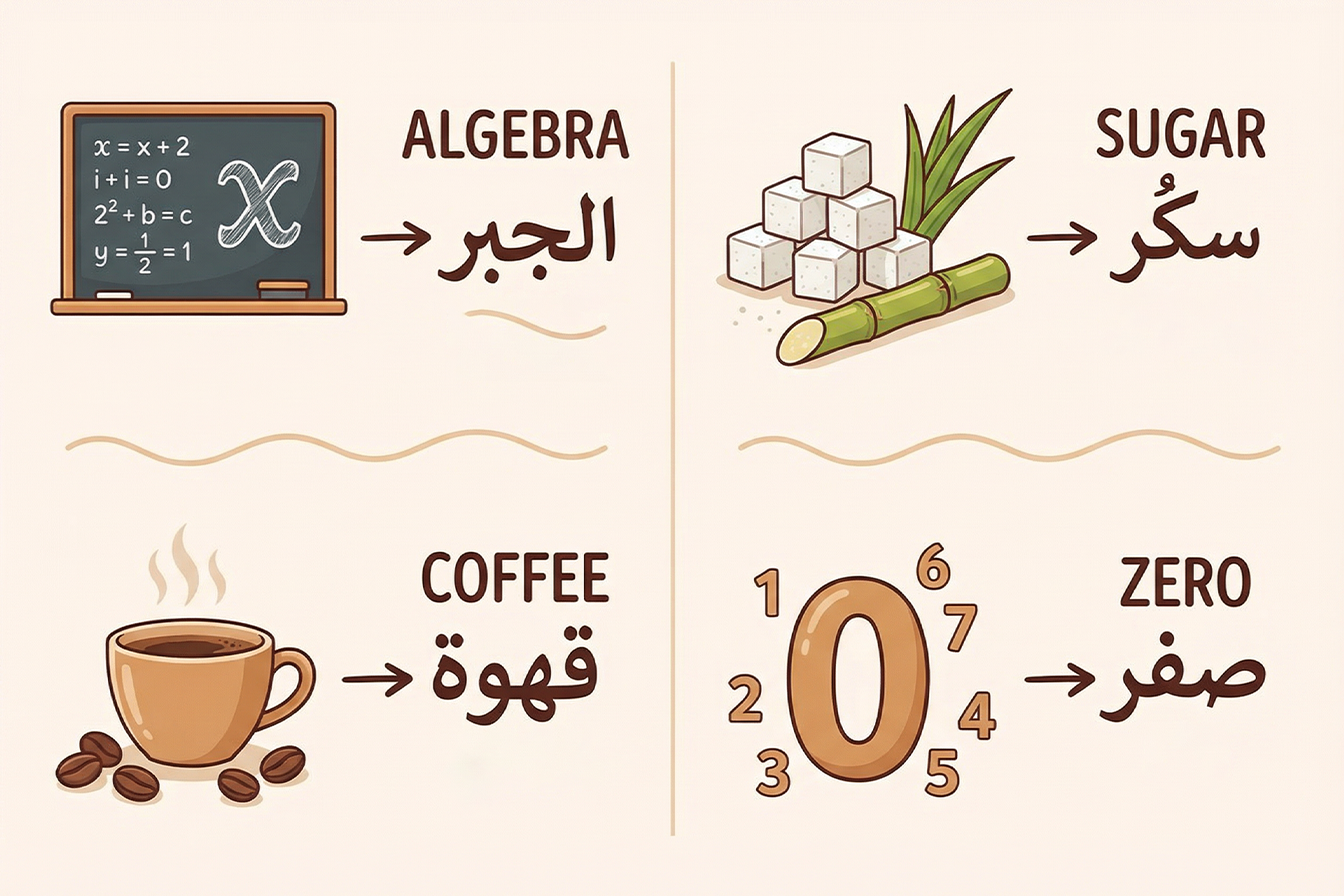 كلمات بأصول عربية