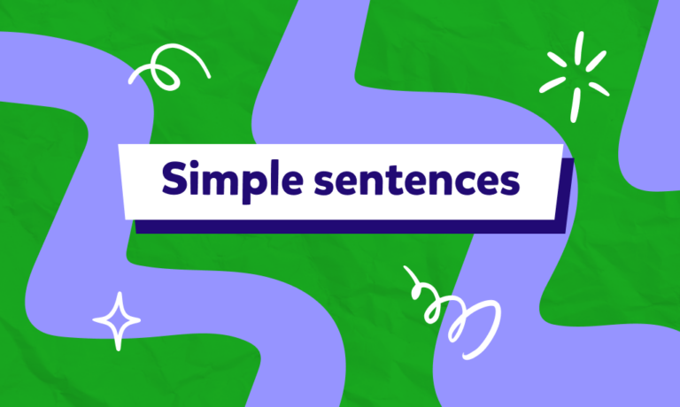 شرح الجملة البسيطة في الإنجليزي Simple Sentence مع الاختبار!