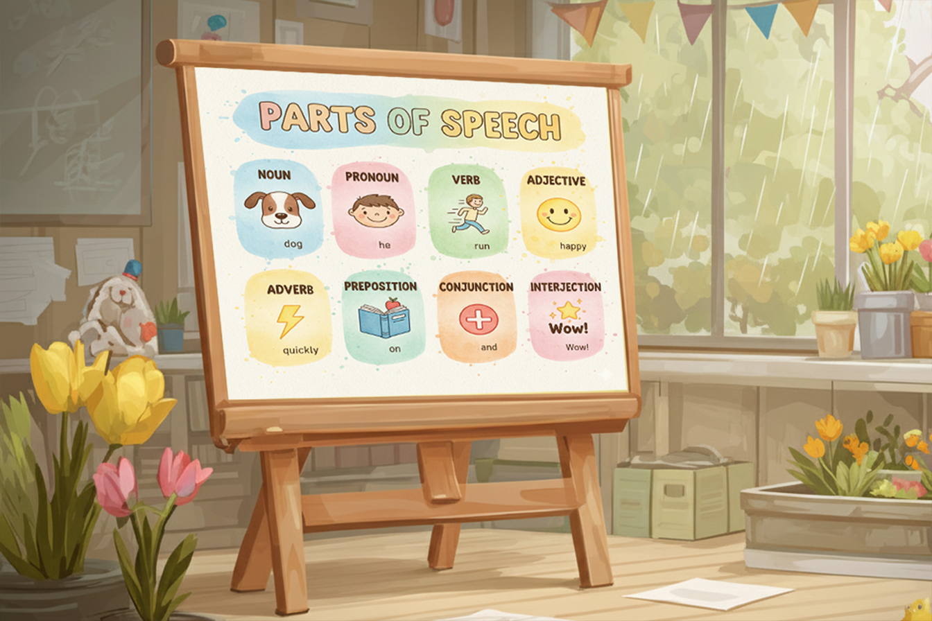 أجزاء الكلام