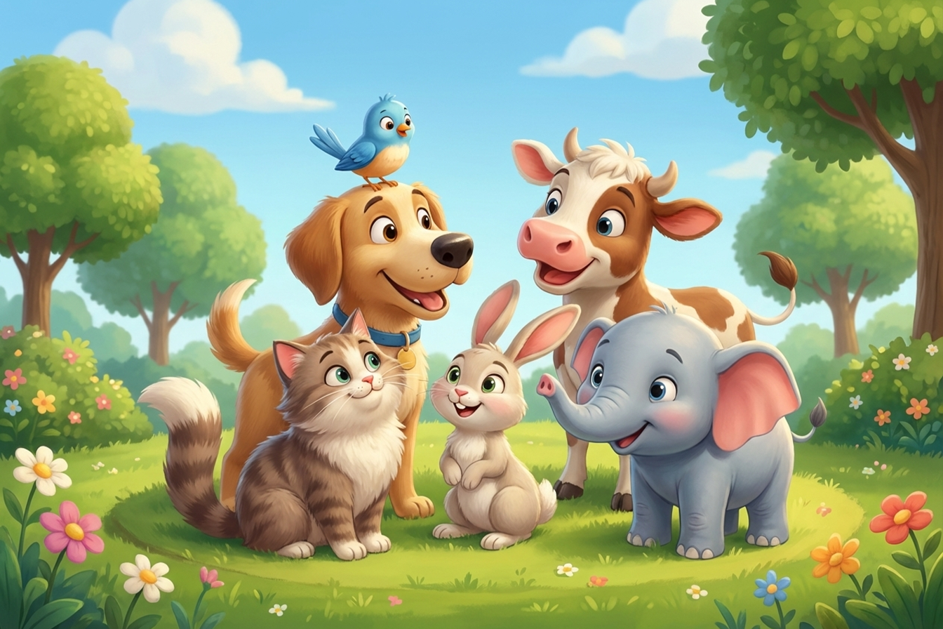 مجموعة حيوانات