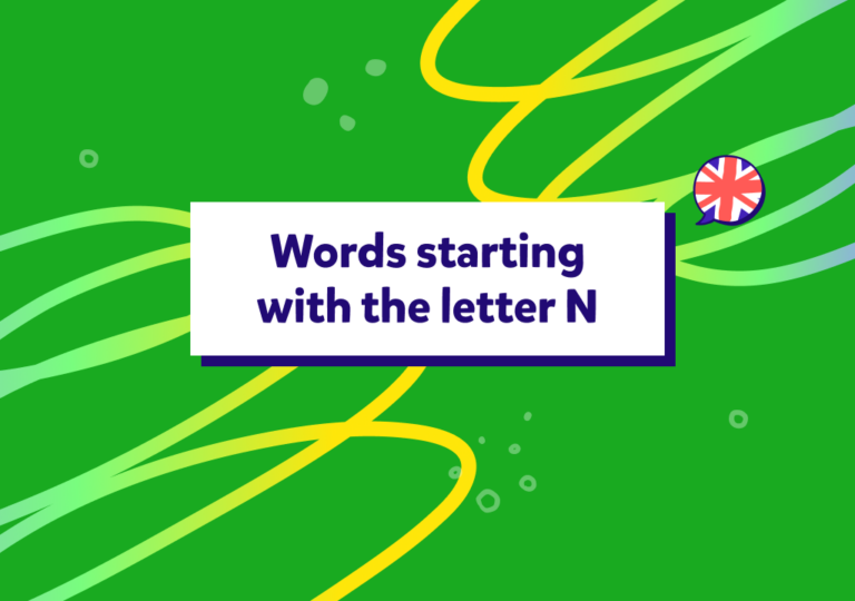 دليل مبسّط لتعلّم كلمات تبدأ بحرف N في اللغة الإنجليزية