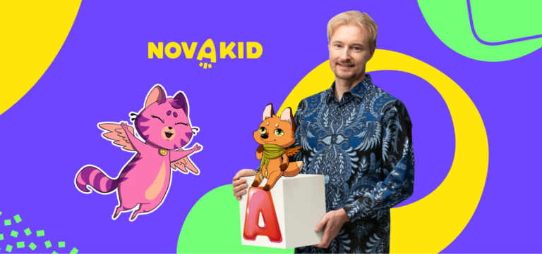 Five principles of teaching English to children at school and at home from Max Azarov, CEO of Novakid