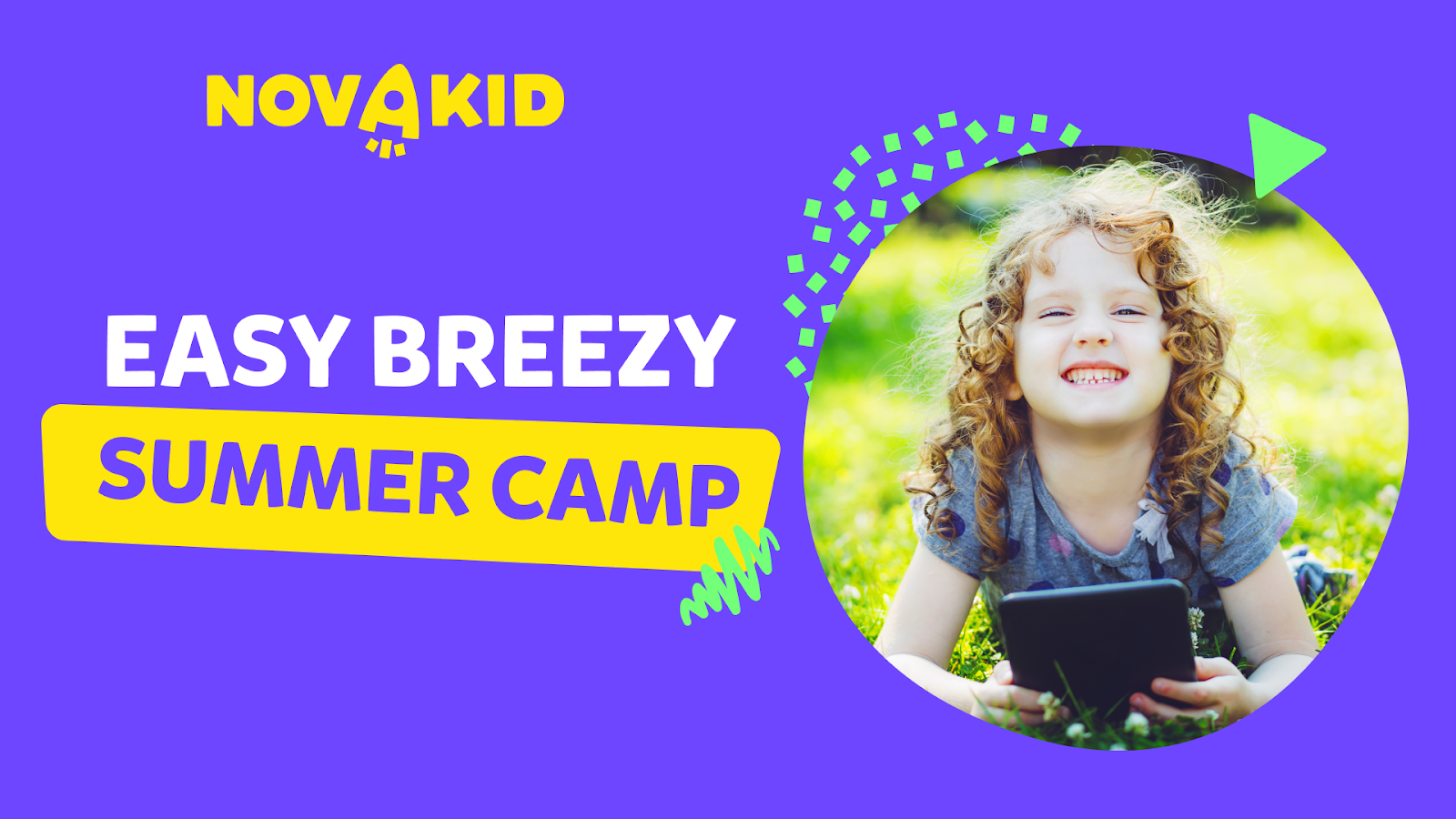 Take It Easy with Easy Breezy: Novakid re-launches its virtual summer camp for children