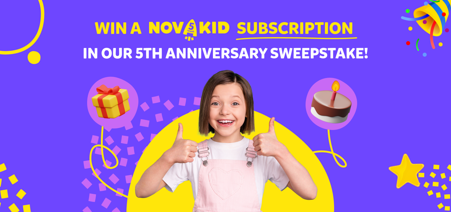 Novakid Anniversary Sweepstake