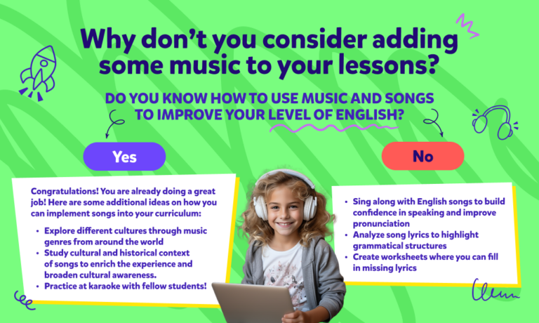 How to integrate songs into your child’s English learning process?