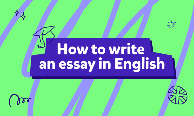 How to Write an Essay in English