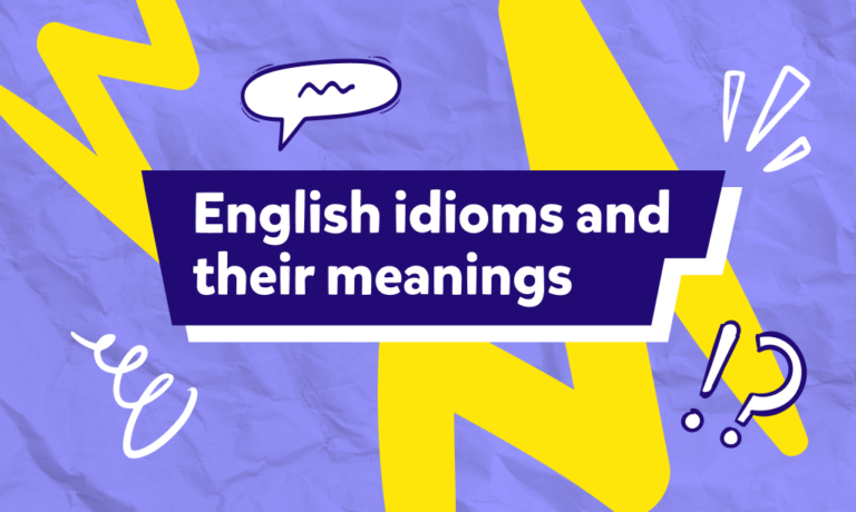 Idiomy v angličtině pro děti: Jednoduché příklady a vysvětlení