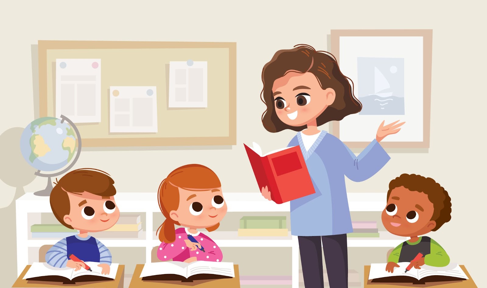 Englischunterricht in der Schule