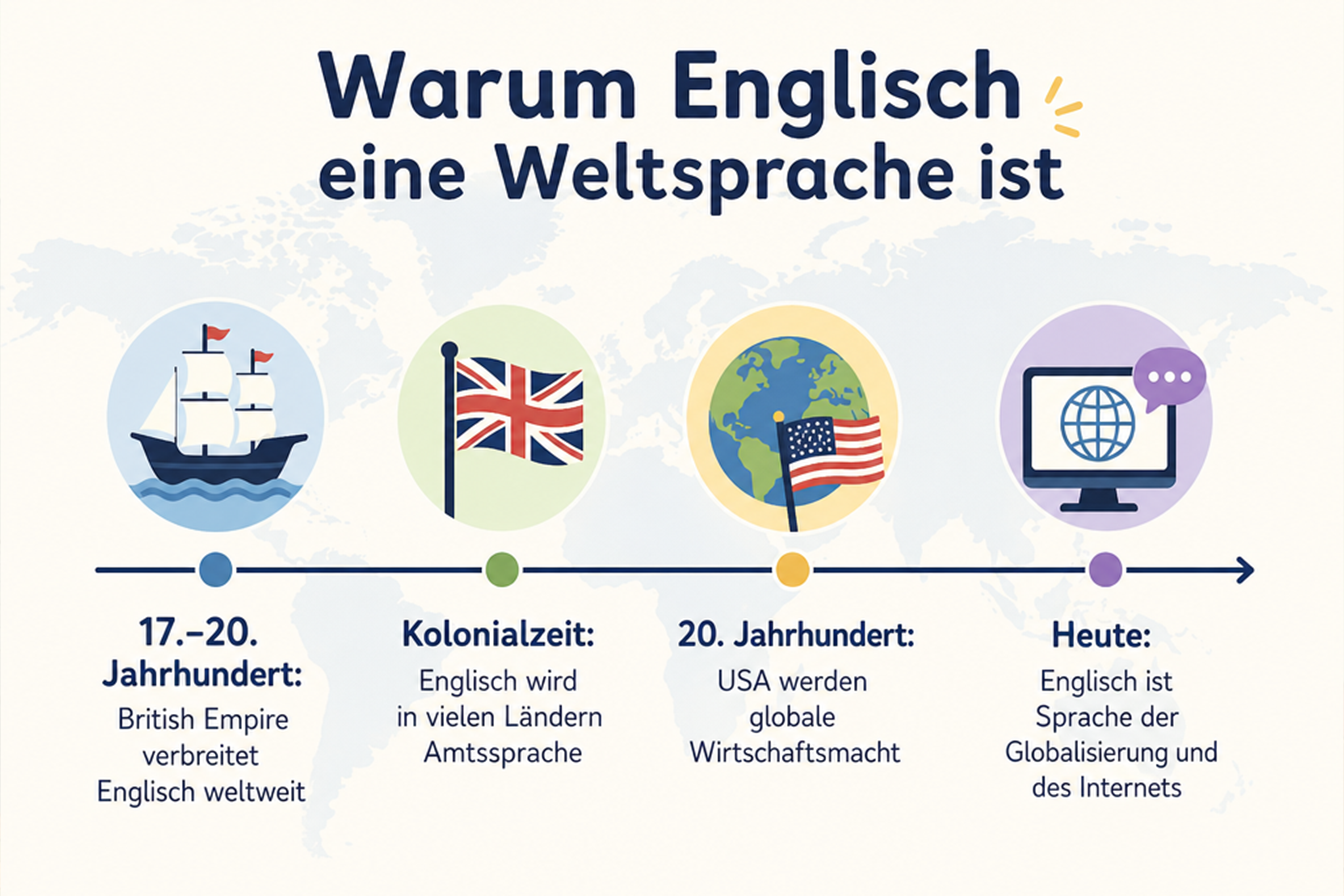 Warum ist Englisch eine Weltsprache?