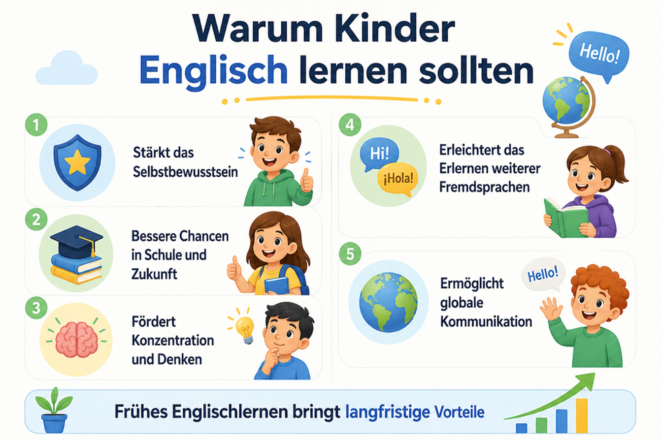 Warum Kinder Englisch lernen sollten