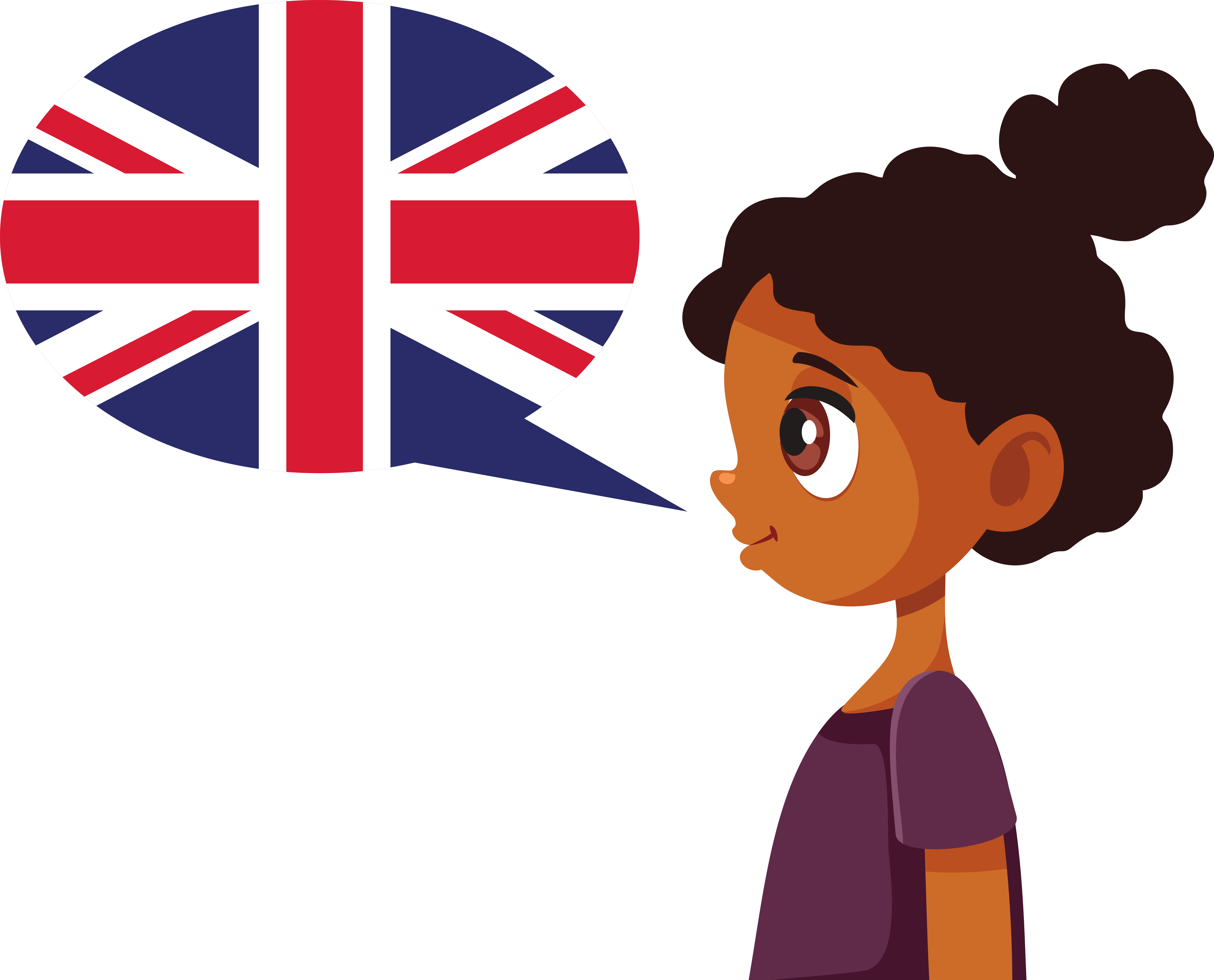 Kind übt die englische Aussprache