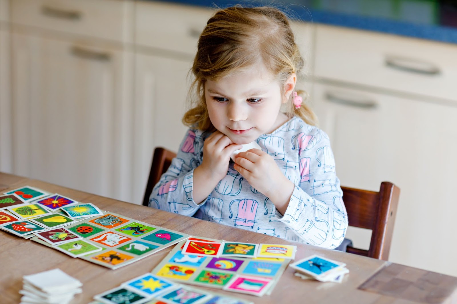 Memory spielen stärkt das Gedächtnis