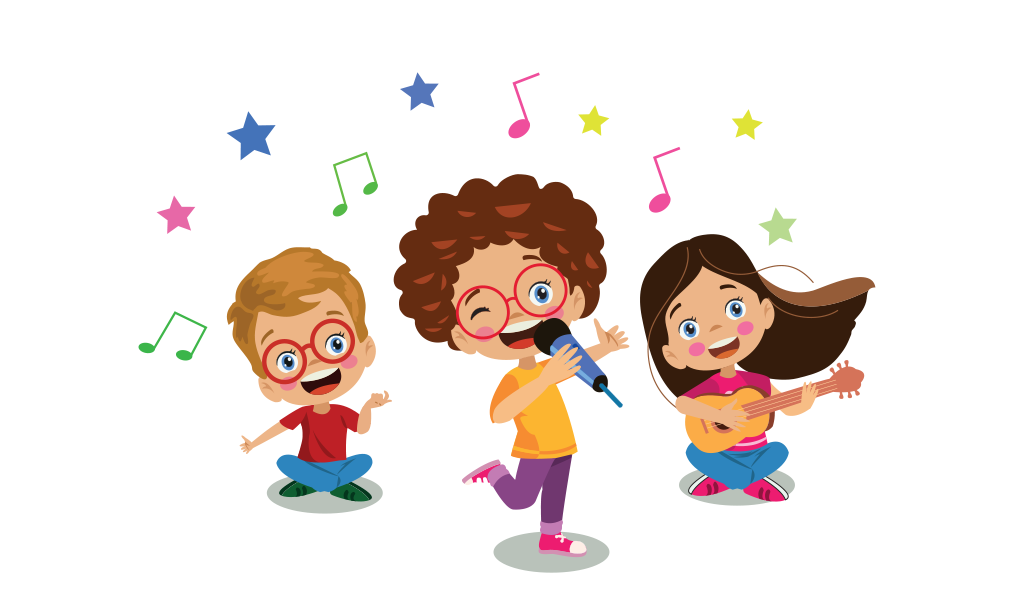 Kinder lernen Englisch mit Musik