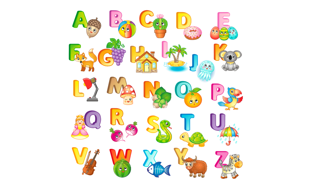 das englische Alphabet