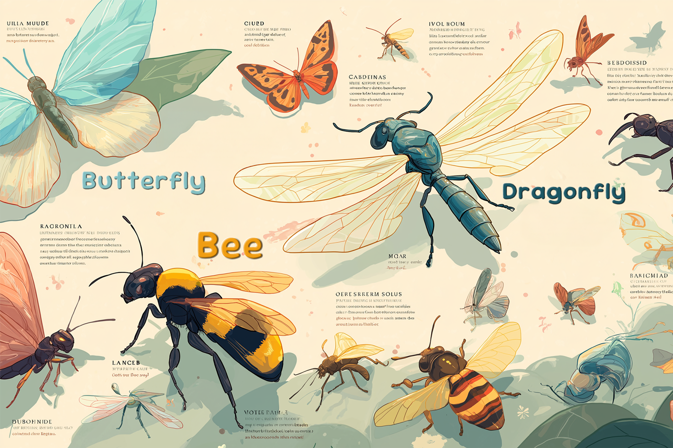 Insekten auf Englisch