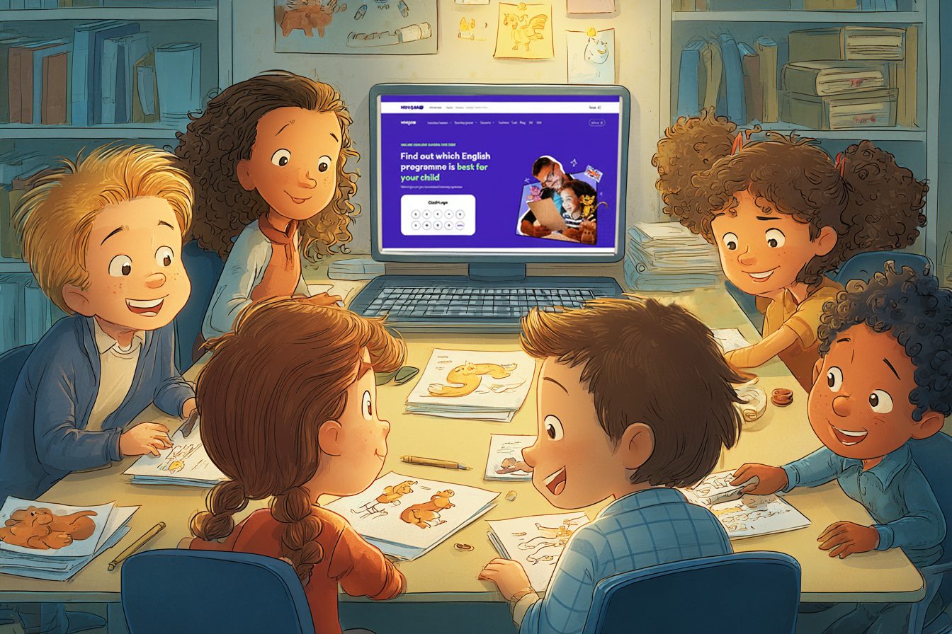 Online Englisch lernen für Kinder