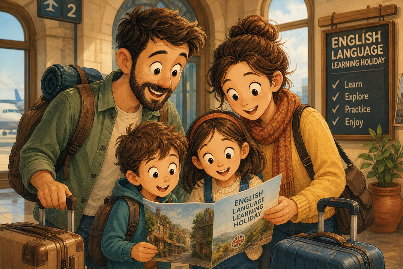 Eine Sprachreise ist ein Abenteuer für die ganze Familie