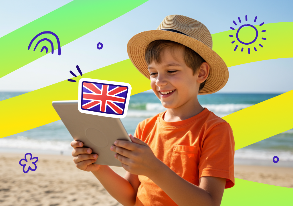 In den Sommerferien Englisch lernen: So macht Ihr Kind einen echten Sprung