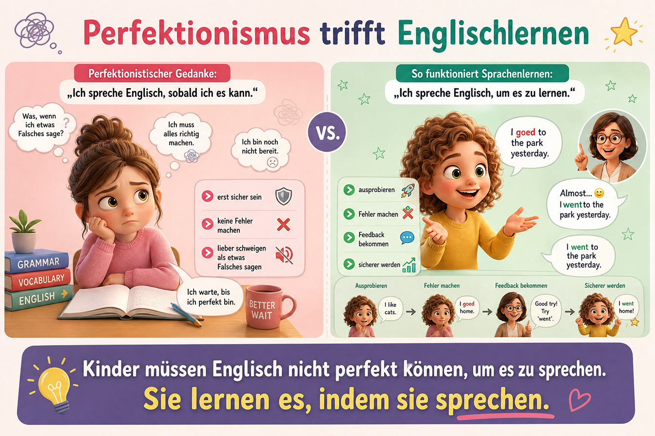 Wie Perfektionismus Kinder beim Lernen einschränkt statt voranbringt