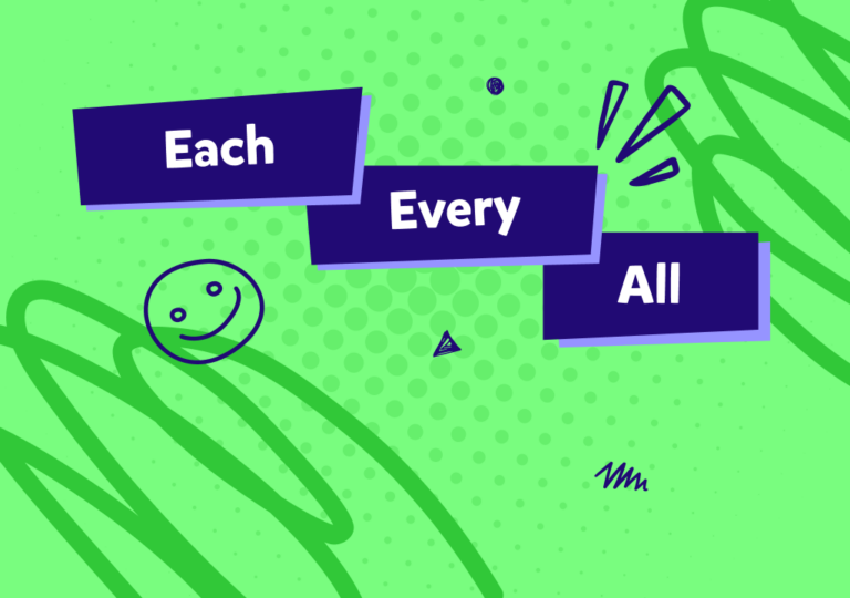 Usar each en inglés: aprende a utilizarlo y la diferencia entre each y every