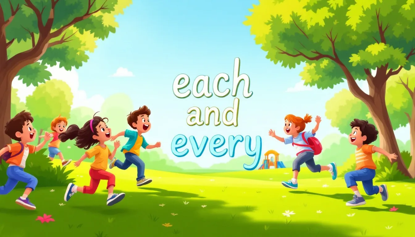 Errores comunes al usar 'each' en inglés