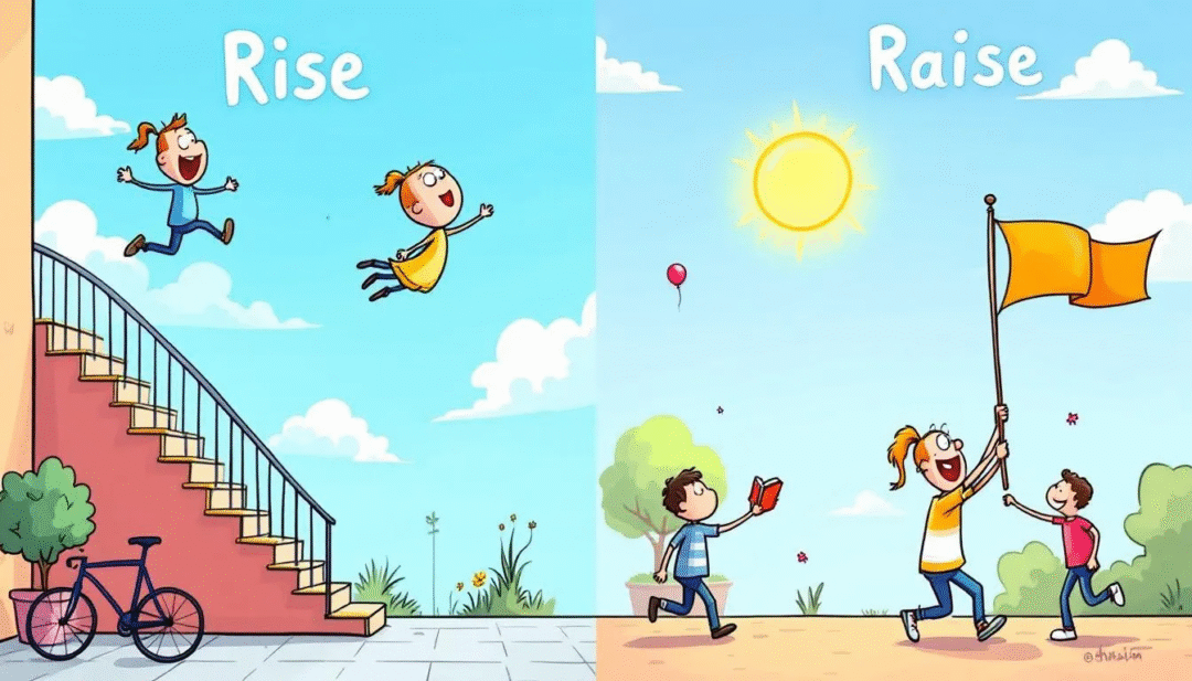 Diferencia entre rise y raise en inglés: guía para entender su uso