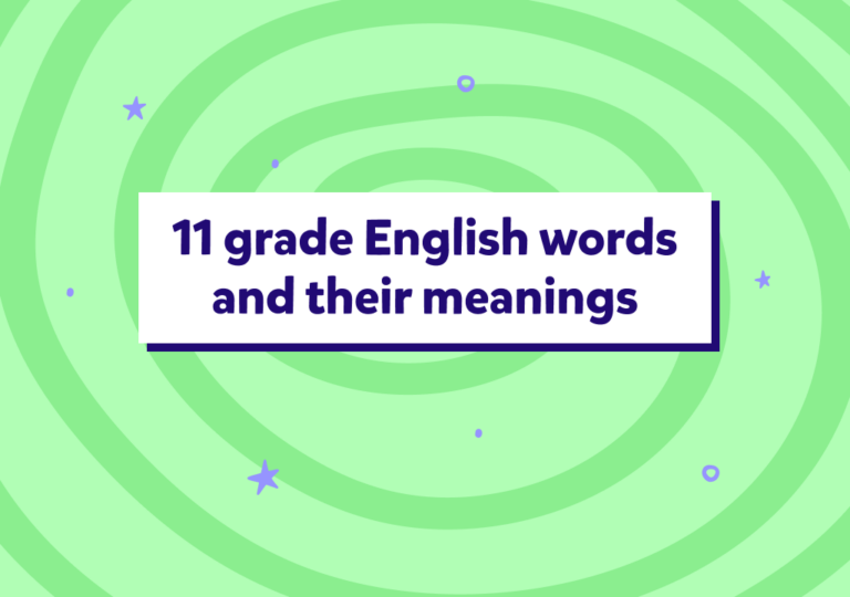 Palabras en inglés que todo estudiante de 3º medio debe saber