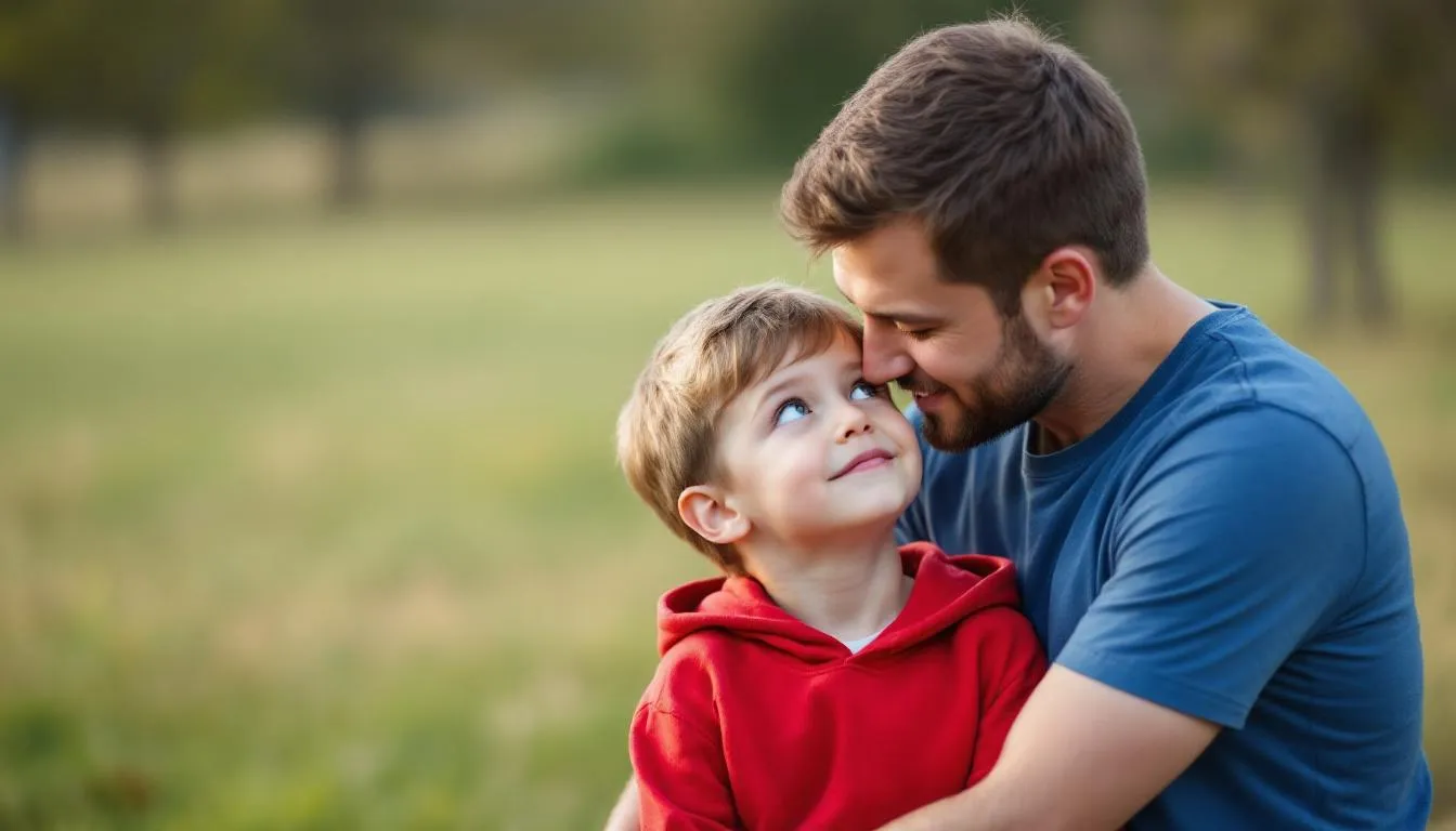 Un padre dando un consejo a su hijo desde su experiencia
