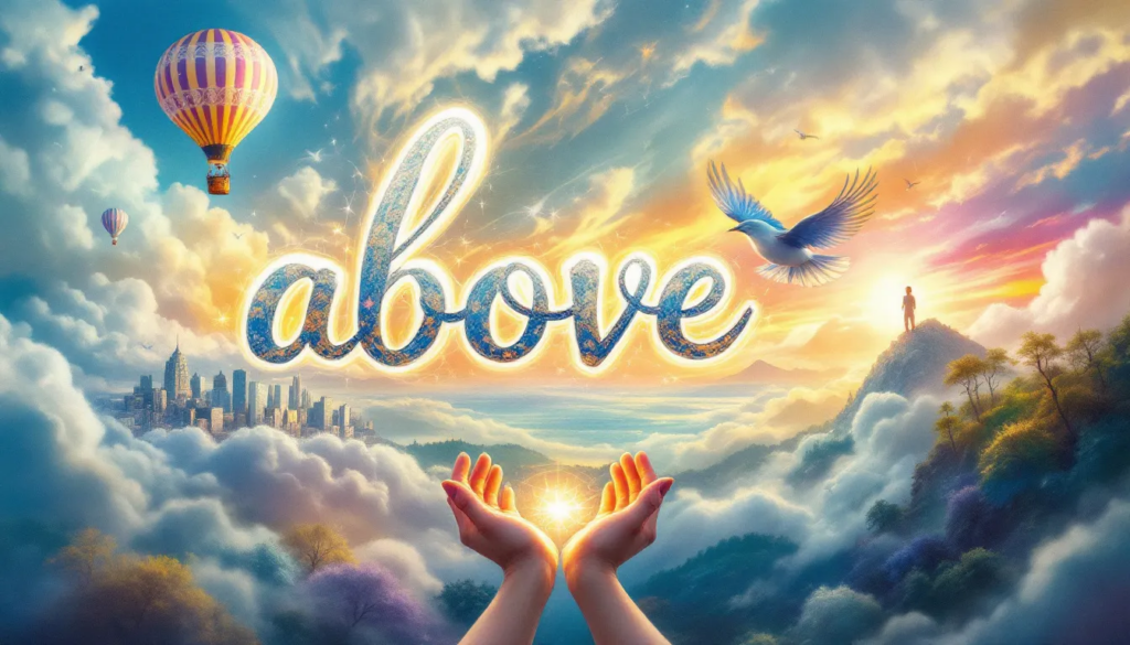 Above Prin Above: Uso y traducción al español con ejemplos claros