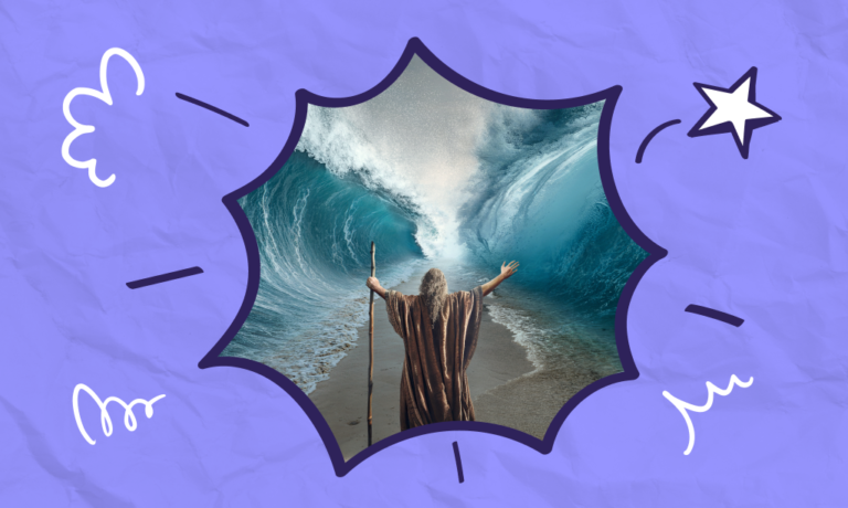 סיפור קריעת ים סוף ויציאת מצרים לילדים