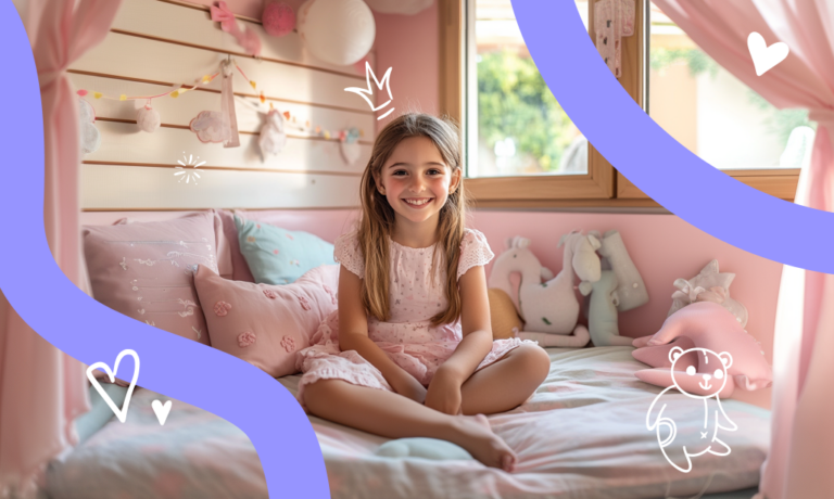 עיצוב חדרי בנות – 20 רעיונות