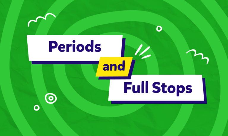 נקודות וסימני עצירה: הבנת השימוש הנכון באנגלית