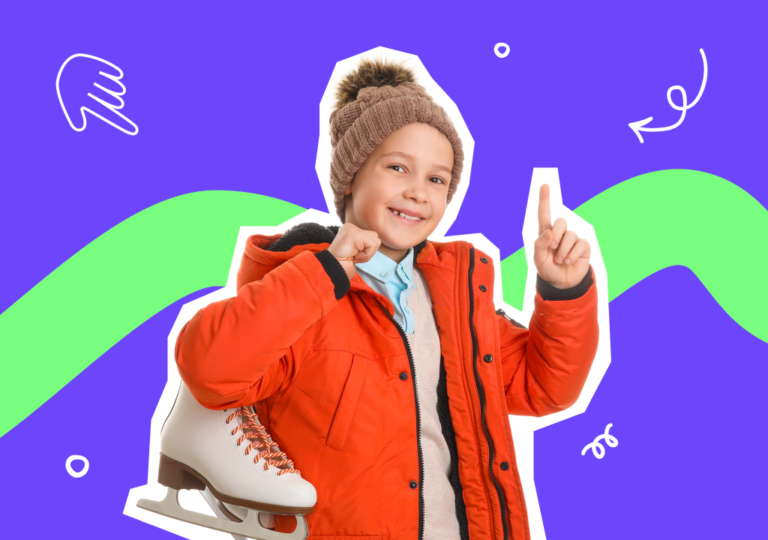 החלקה על הקרח: הנאה, בריאות והתפתחות לילדים