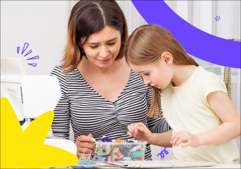 מכונת תפירה לילדים | יצירתיות, למידה וחוויה משפחתית קסומה