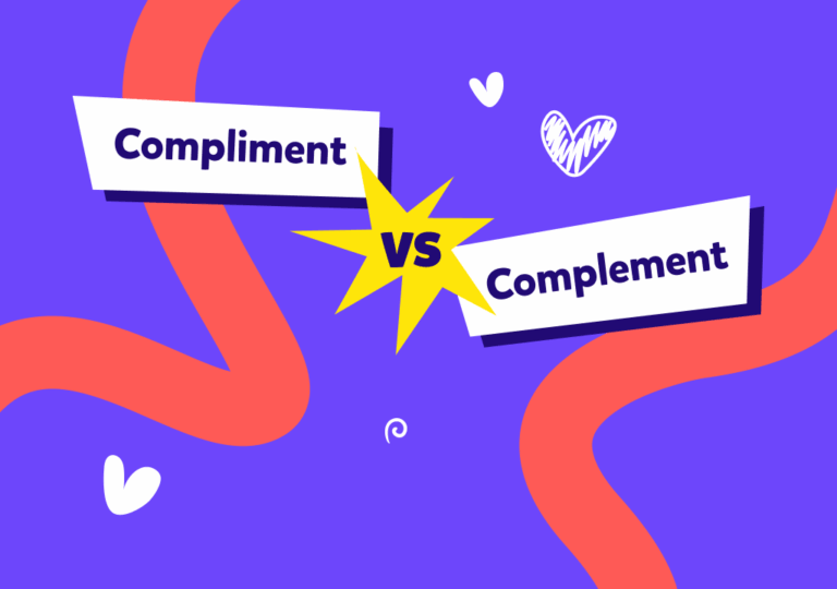 ההבדל בין Compliment ו-Complement 