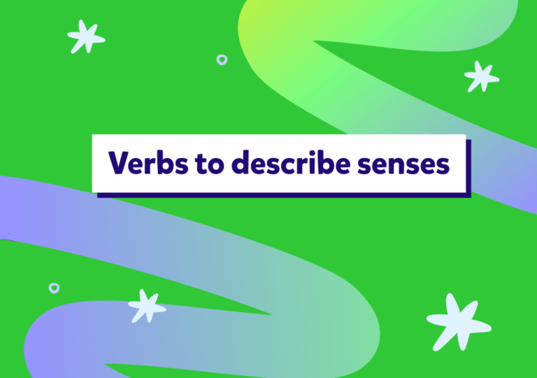 פעלי חישה באנגלית | המדריך המלא