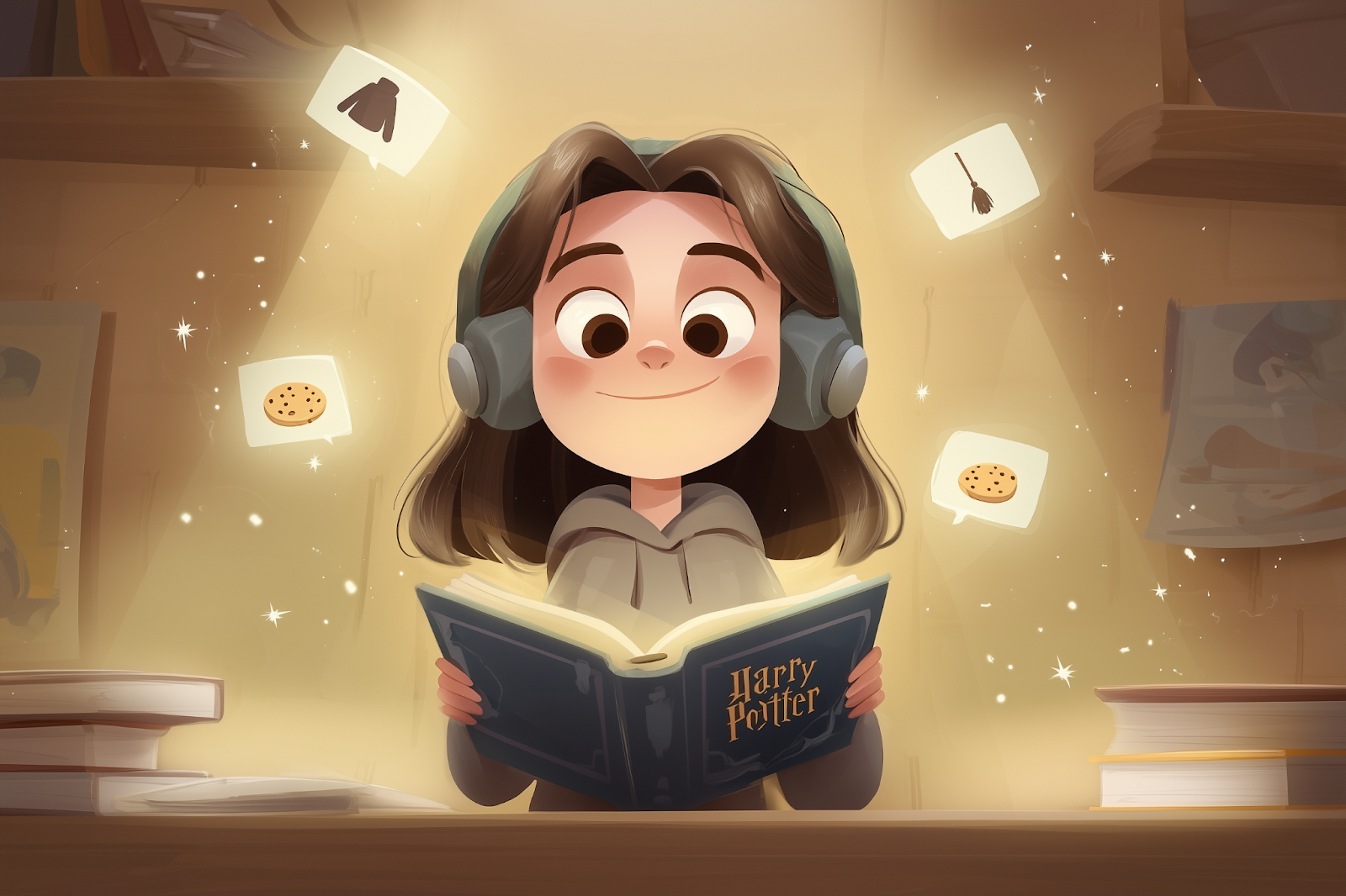 להקשיב ולקרוא באנגלית עם הארי פוטר