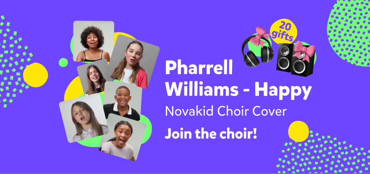 Novakid ‘Happy’ flash mob