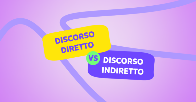 Il discorso diretto e indiretto inglese