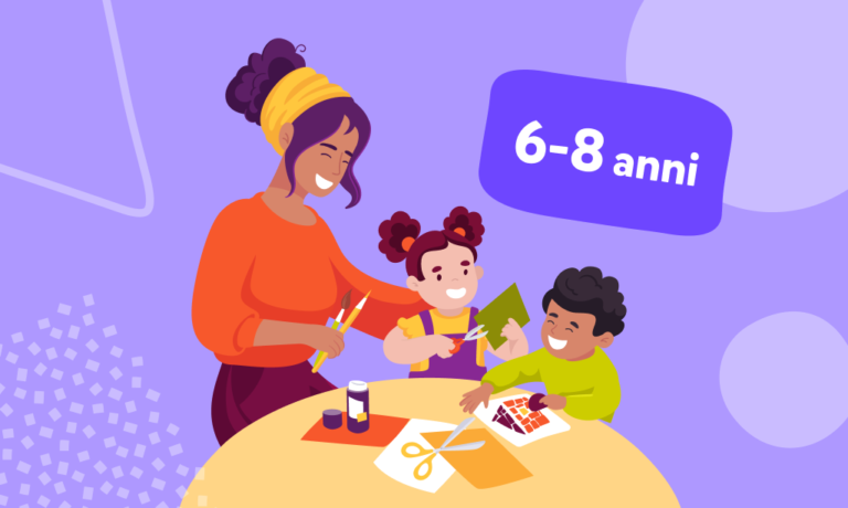 Lavoretti per bambini dai 6 agli 8 anni tra sassi, perline, cartone e legnetti