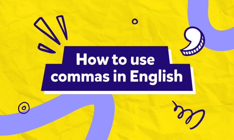 Sai usare la virgola in inglese?