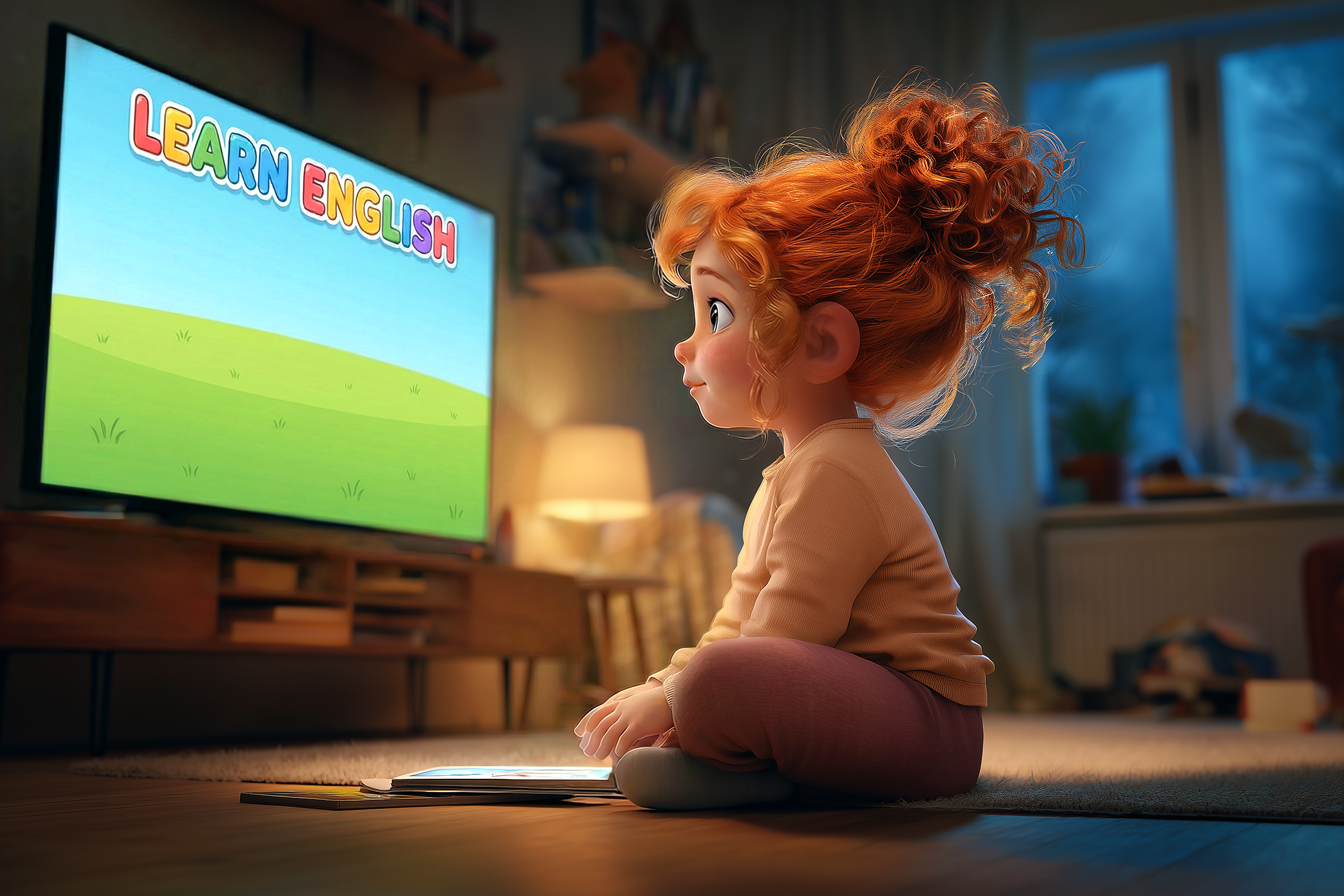 Bambina-impara-inglese-online