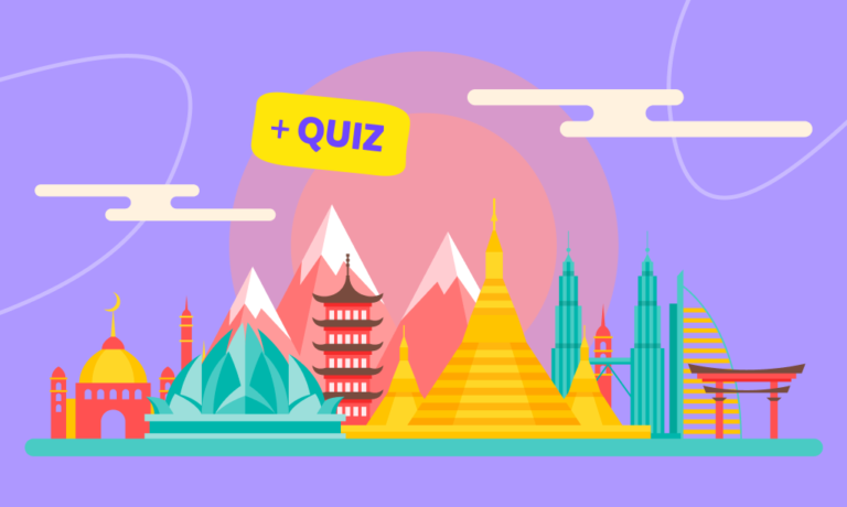 Państwa i stolice Azji – poznaj je i sprawdź swoją wiedzę z quizem