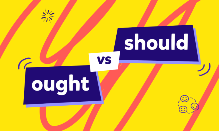 Ought to a should w języku angielskim – czasowniki modalne, które musisz poznać!