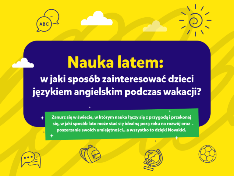 Nauka latem: w jaki sposób można zainteresować dzieci językiem angielskim podczas wakacji?