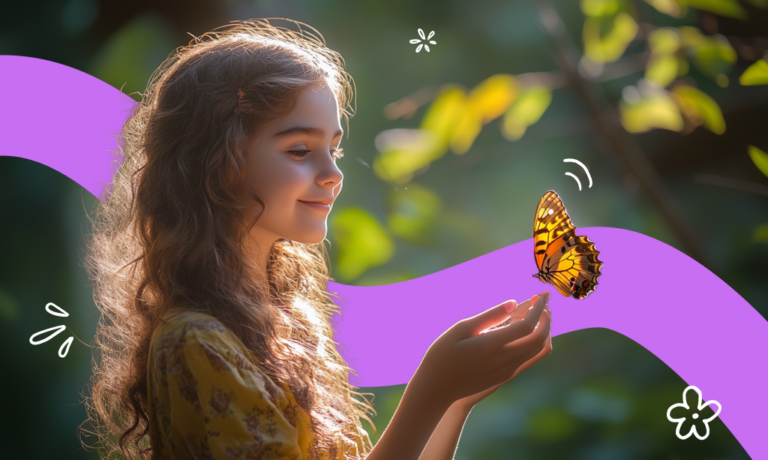Jak wytłumaczyć dziecku transformację motyla?