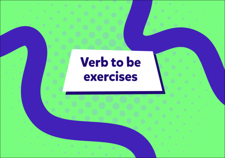 Czasownik „to be” — ćwiczenia dla dzieci