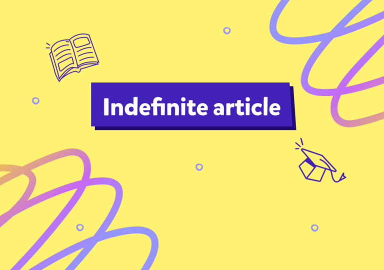 Przedimki nieokreślone w języku angielskim