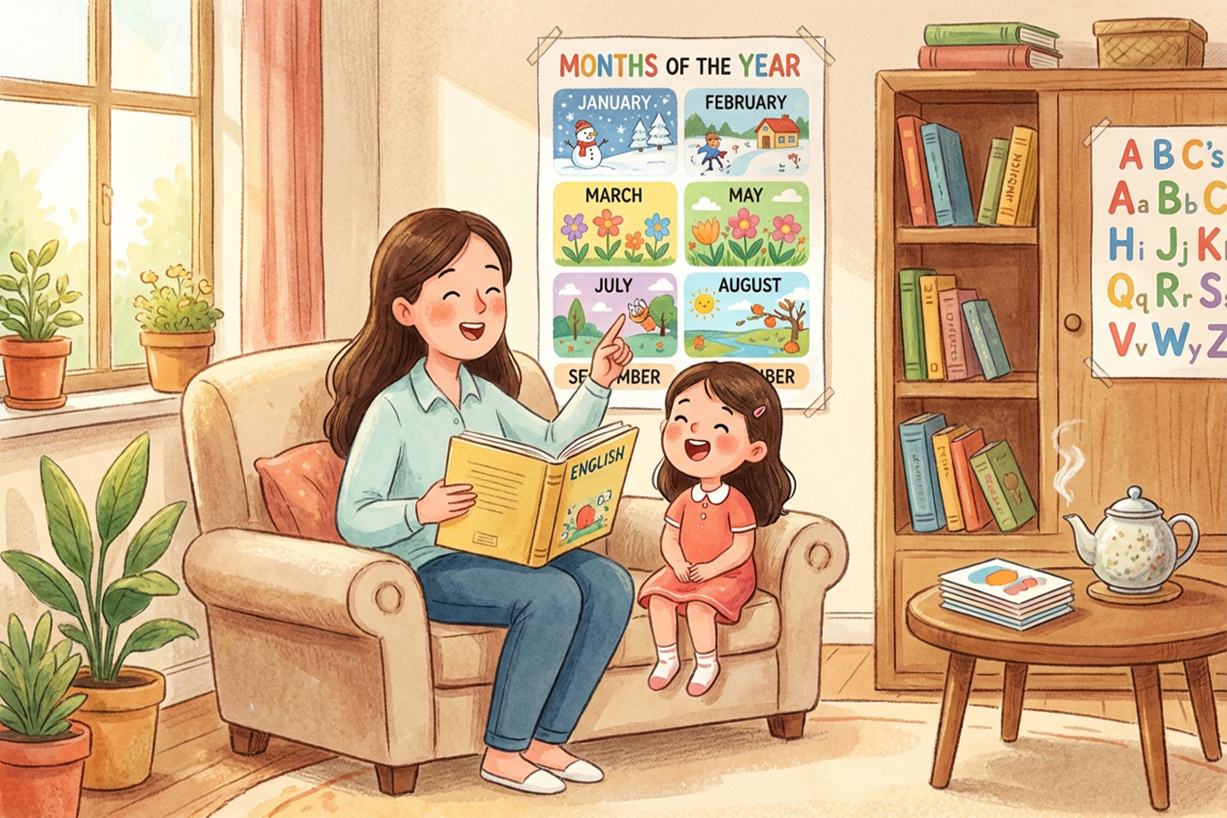 grupa dzieci uczących się angielskiego z wykorzystaniem aplikacji opartych na sztucznej inteligencji w klasie